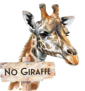 Por que não há girafas na cratera de Ngorongoro?