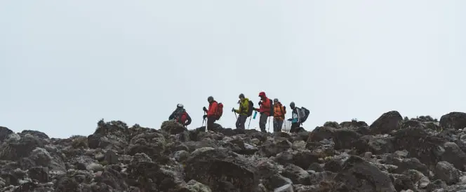 Rota Rongai - Dia 4 - Trekking de Kikilewa Camp a Mawenzi Tarn Camp